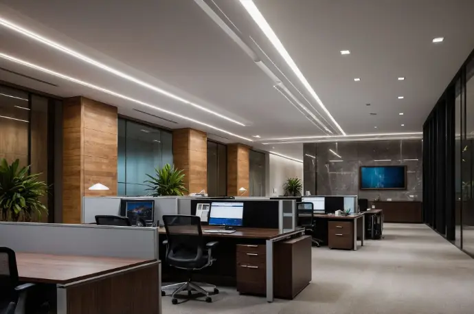 Normativa iluminación trabajo en interiores