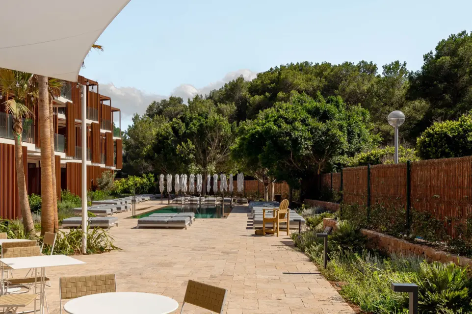 Proyecto  Luxes terraza Hotel Siau