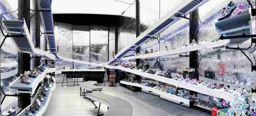 Iluminación comercial LED en Munich La Roca Village | Luxes Proyecto de iluminación comercial en tienda Munich La Roca Village con luminarias LED de Luxes.